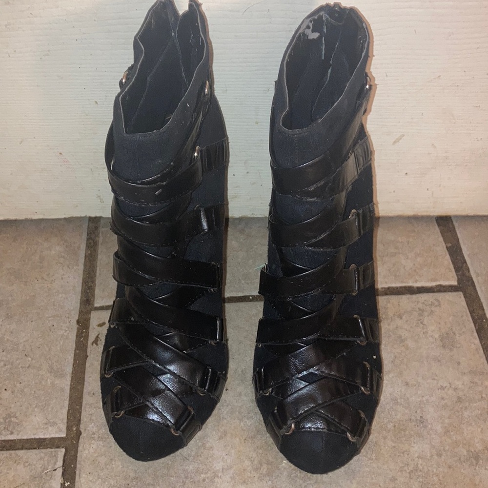 Heeled boots.